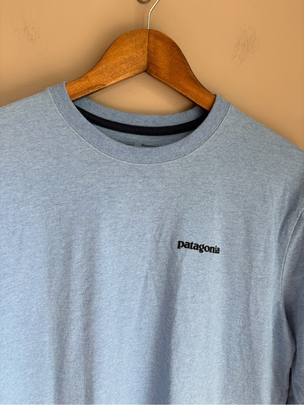 Patagonia Long Sleeve Medium Weight Long Sleeve T-Shirt Blue Size Small - Picture 4 of 6